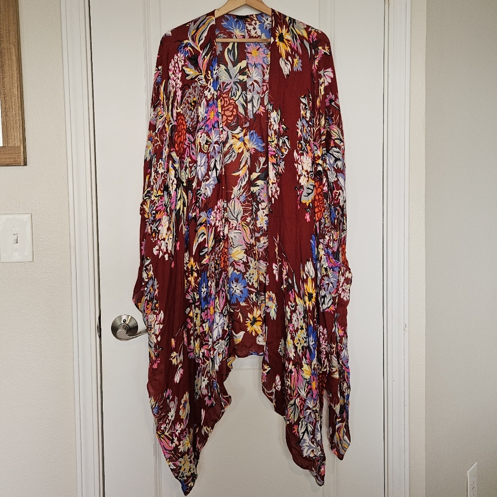 Floral Ruana by SAACHI